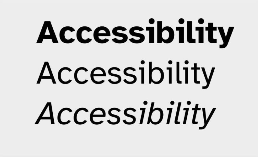  Accessibility set in Atkinson Hyperlegible font 